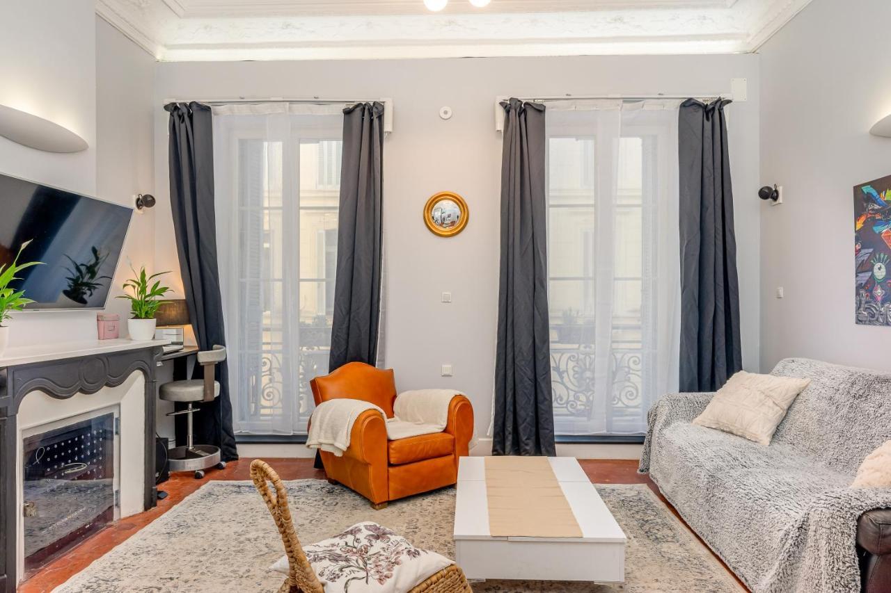 Nouvel Appartement de Caractère et Climatisé à la Joliette Marselha Exterior foto